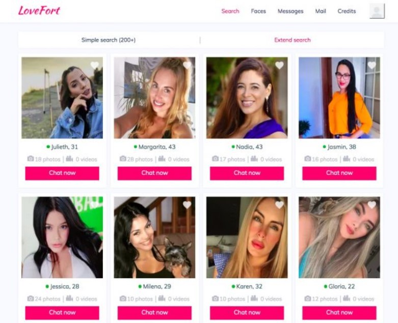 Search on LoveFort